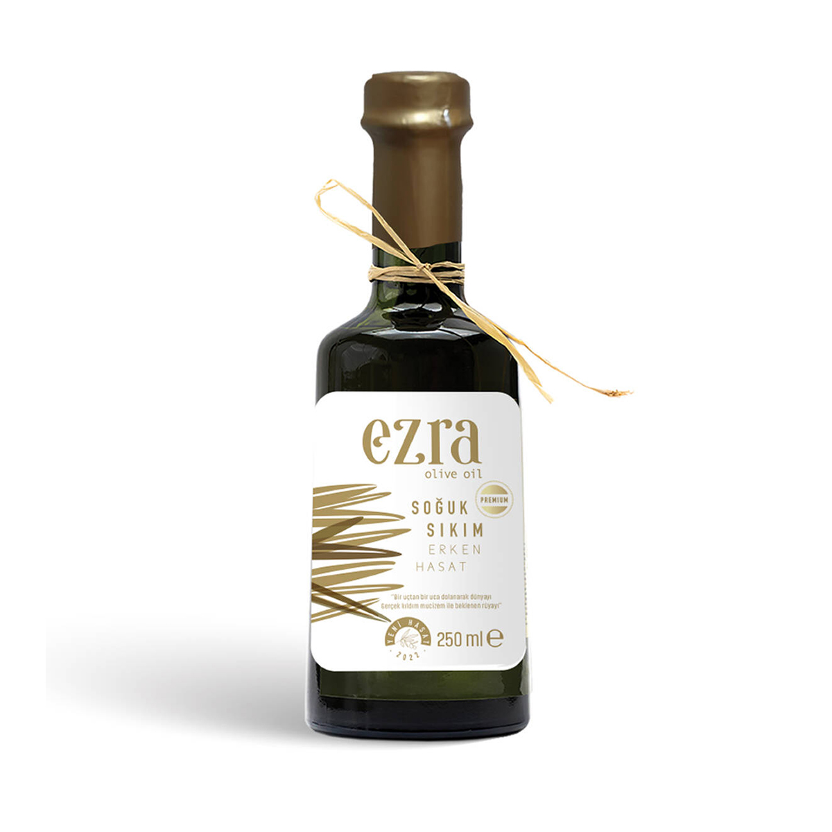 Ezra Olive Oil Soğuk Sıkım 2023 Hasadı 250ml